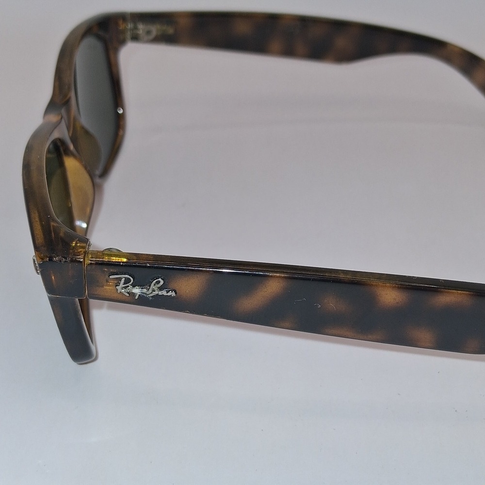 Ray-Ban Sunglasses Men's Tortoise Wayfarer Acetate Frame Classic Style